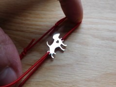 Náhrdelník - Tři kuličky larimaru