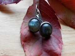 Náhrdelník - Tři kuličky larimaru