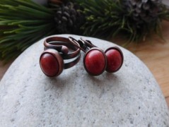 Náhrdelník - Tři kuličky larimaru