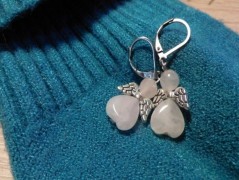 Náhrdelník - Tři kuličky larimaru