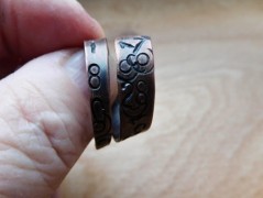 Náhrdelník - Tři kuličky larimaru