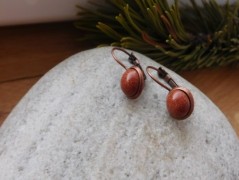 Náhrdelník - Tři kuličky larimaru