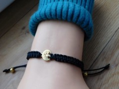 Náhrdelník - Tři kuličky larimaru