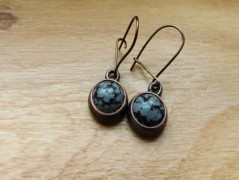 Náhrdelník - Tři kuličky larimaru