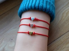 Náhrdelník - Tři kuličky larimaru