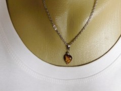 Náhrdelník - Tři kuličky larimaru