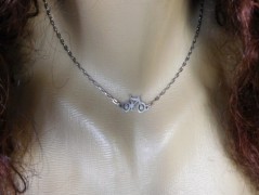 Náhrdelník - Tři kuličky larimaru