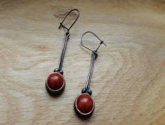 Náhrdelník - Tři kuličky larimaru