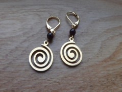 Náhrdelník - Tři kuličky larimaru