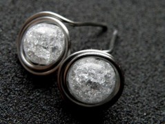 Náhrdelník - Tři kuličky larimaru