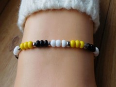 Náhrdelník - Tři kuličky larimaru