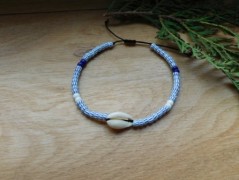 Náhrdelník - Tři kuličky larimaru