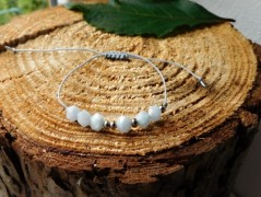 Náhrdelník - Tři kuličky larimaru