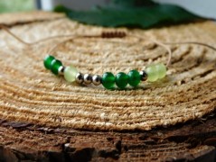 Náhrdelník - Tři kuličky larimaru