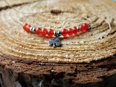 Náhrdelník - Tři kuličky larimaru