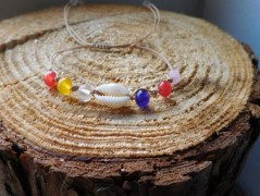Náhrdelník - Tři kuličky larimaru