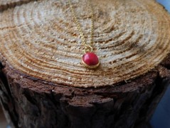 Náhrdelník - Tři kuličky larimaru