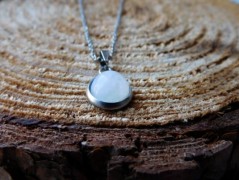 Náhrdelník - Tři kuličky larimaru