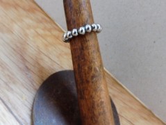 Náhrdelník - Tři kuličky larimaru