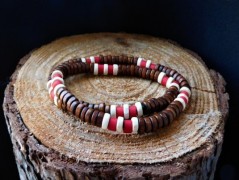 Náhrdelník - Tři kuličky larimaru