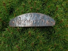 Náhrdelník - Tři kuličky larimaru