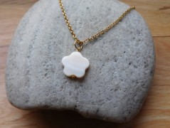 Náhrdelník - Tři kuličky larimaru