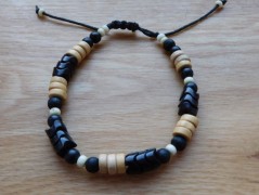 Náhrdelník - Tři kuličky larimaru