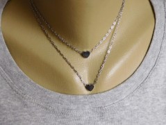 Náhrdelník - Tři kuličky larimaru