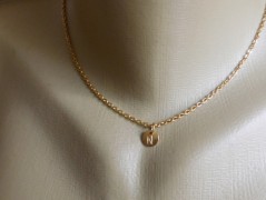 Náhrdelník - Tři kuličky larimaru