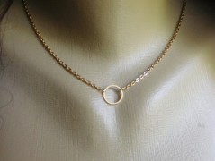 Náhrdelník - Tři kuličky larimaru