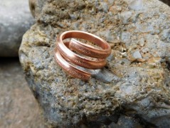 Náhrdelník - Tři kuličky larimaru