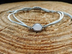 Náhrdelník - Tři kuličky larimaru