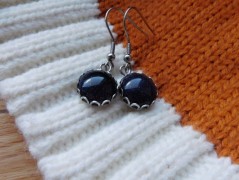 Náhrdelník - Tři kuličky larimaru