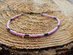 Náhrdelník - Tři kuličky larimaru