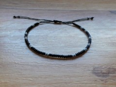 Náhrdelník - Tři kuličky larimaru