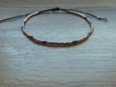 Náhrdelník - Tři kuličky larimaru