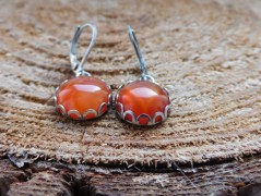 Náhrdelník - Tři kuličky larimaru