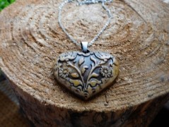 Náhrdelník - Tři kuličky larimaru