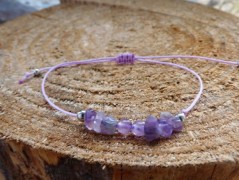 Náhrdelník - Tři kuličky larimaru