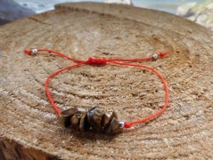 Náhrdelník - Tři kuličky larimaru