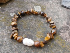 Náhrdelník - Tři kuličky larimaru