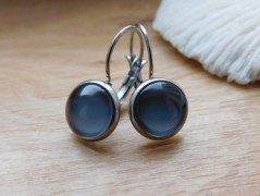 Náhrdelník - Tři kuličky larimaru