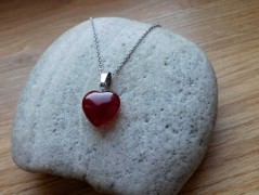 Náhrdelník - Tři kuličky larimaru