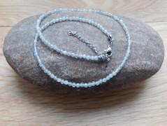 Náhrdelník - Tři kuličky larimaru