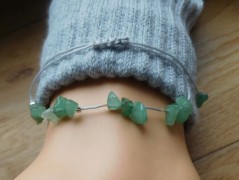 Náhrdelník - Tři kuličky larimaru