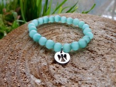 Náhrdelník - Tři kuličky larimaru