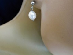 Náhrdelník - Tři kuličky larimaru