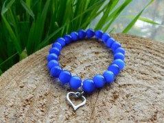 Náhrdelník - Tři kuličky larimaru