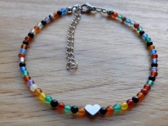 Náhrdelník - Tři kuličky larimaru