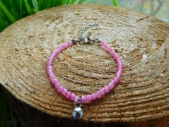 Náhrdelník - Tři kuličky larimaru